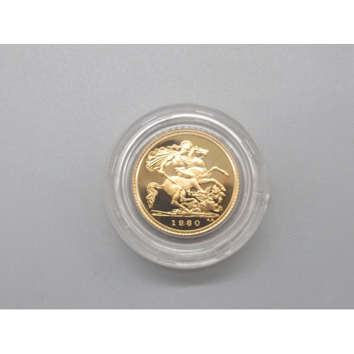 55 - Royal Mint 1980 Proof Half-Sovereign, encapsulated in case with COA


Shipping £23.00 plus vat (UK O... 