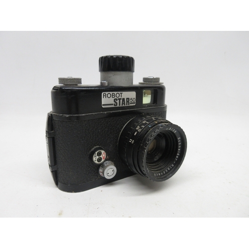 Robot 'Star 50' motorised film camera with Schneider-Kreuznach
