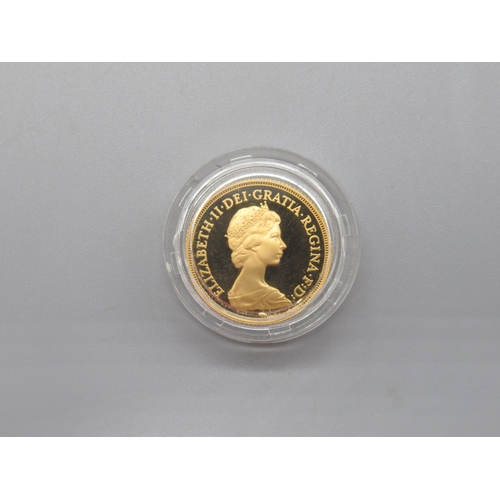 11 - Royal Mint 1980 Proof Sovereign encapsulated in case with COA

Shipping £28.00 plus vat (UK Only)