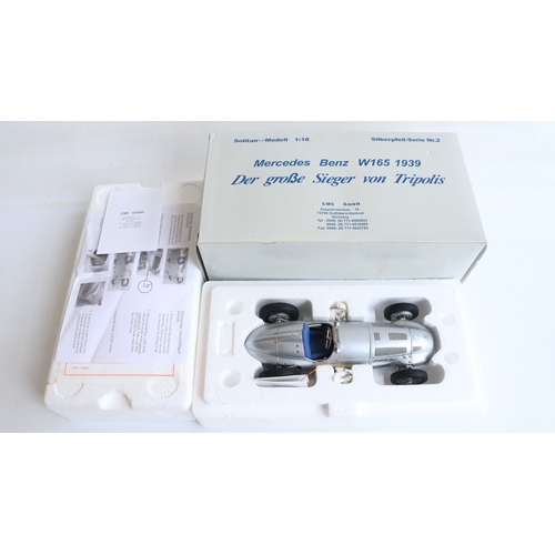 CMC M-027 1/18 scale Mercedes-Benz W165 Tripoli Grand Prix 1939