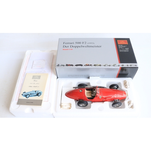 CMC M-056 1/18 scale Ferrari 500 F2 1953 highly detailed diecast