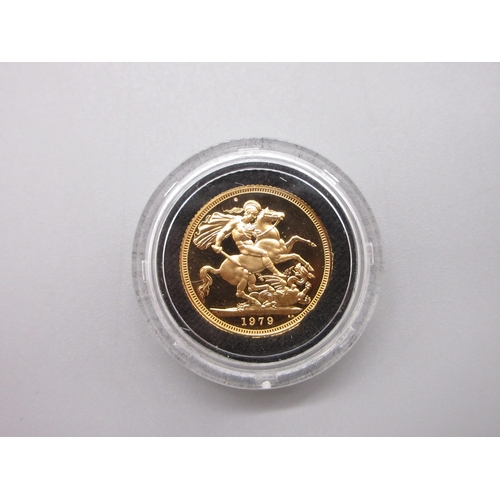9 - Royal Mint 1979 Proof Sovereign encapsulated in case

Shipping £28.00 plus vat (UK Only)
