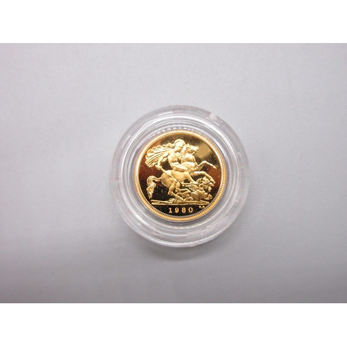 56 - Royal Mint 1980 Proof Half-Sovereign encapsulated in case with COA


Shipping £23.00 plus vat (UK On... 