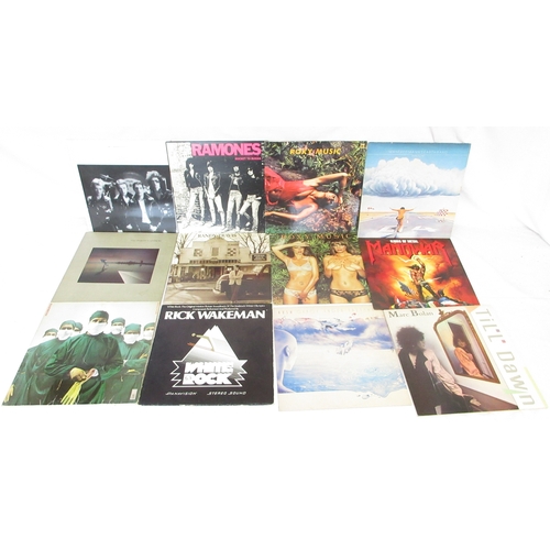 Large collection of Heavy Metal, Rock, and other LPs and 45RPMs to inc ...