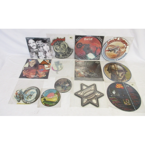Large collection of Heavy Metal, Rock, and other LPs and 45RPMs to inc ...