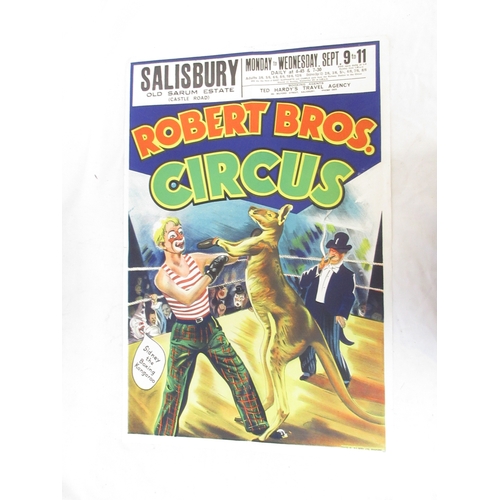 373 - Collection of Circus posters to inc. Stanley V Parkins, Bullen Bros, Bullens Circus, Ashtons Circus,... 