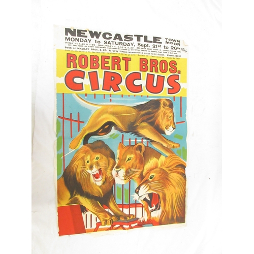 373 - Collection of Circus posters to inc. Stanley V Parkins, Bullen Bros, Bullens Circus, Ashtons Circus,... 