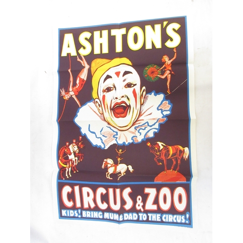 373 - Collection of Circus posters to inc. Stanley V Parkins, Bullen Bros, Bullens Circus, Ashtons Circus,... 