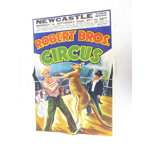 373 - Collection of Circus posters to inc. Stanley V Parkins, Bullen Bros, Bullens Circus, Ashtons Circus,... 