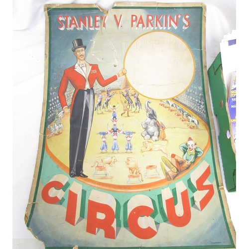 373 - Collection of Circus posters to inc. Stanley V Parkins, Bullen Bros, Bullens Circus, Ashtons Circus,... 