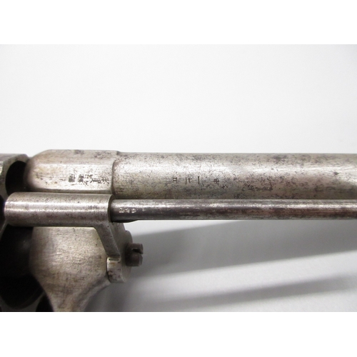 2 - French ten shot 13mm pinfire revolver, 6