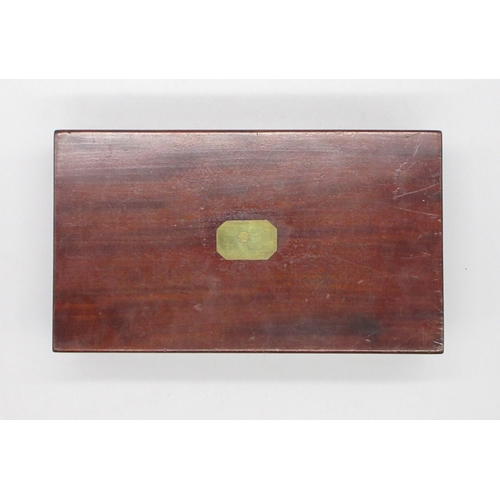 17 - Fine cased six shot Williams & Powell 100 bore percussion pepperbox revolver, 2.25