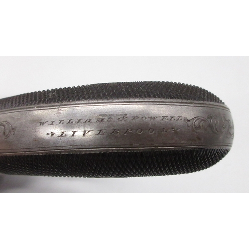17 - Fine cased six shot Williams & Powell 100 bore percussion pepperbox revolver, 2.25