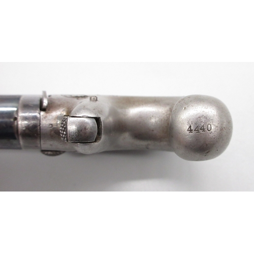 18 - Colt No.1 .41 rimfire Derringer pistol, the barrel with details to the top rib and Hartford address,... 