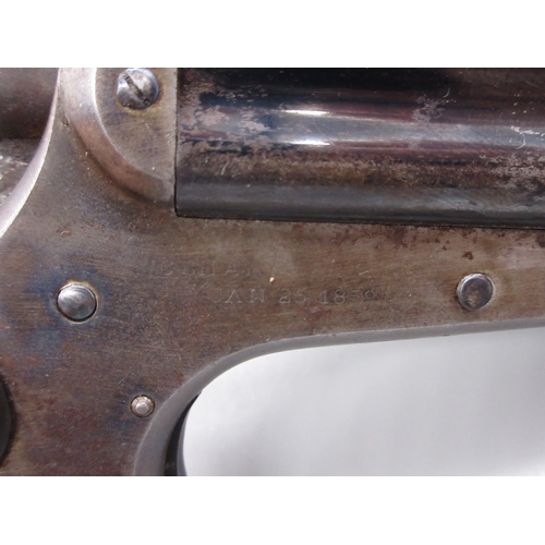 20 - Sharps & Hankins .32 rimfire four shot Derringer pistol, 3.5