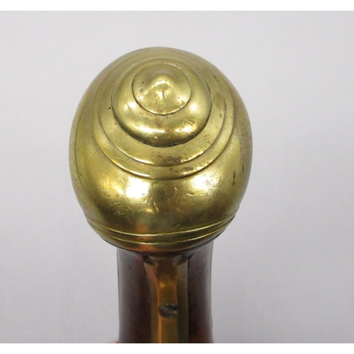 51 - Pair of long barreled 22 bore flintlock pistols, 14