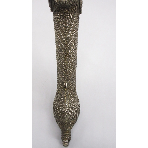 53 - Balkan 16 bore flintlock holster pistol, 13.5