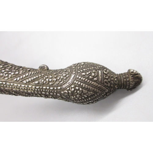 53 - Balkan 16 bore flintlock holster pistol, 13.5