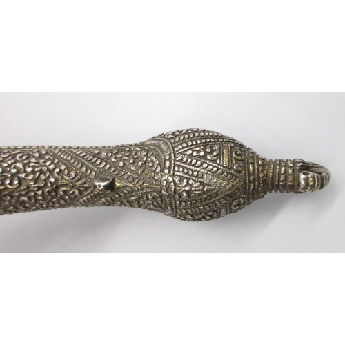 53 - Balkan 16 bore flintlock holster pistol, 13.5