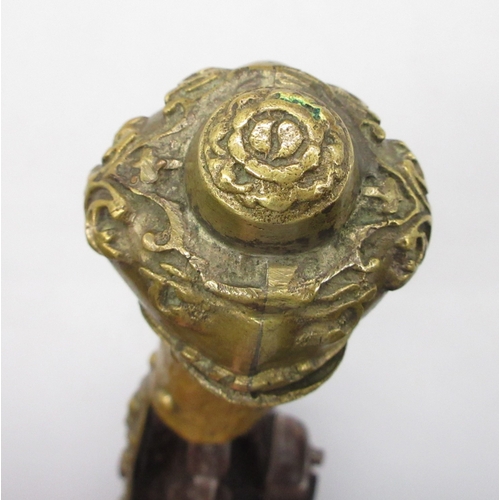 55 - Balkan 20 bore Miquelet holster pistol, 12