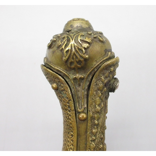 55 - Balkan 20 bore Miquelet holster pistol, 12