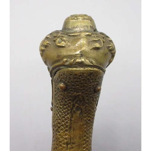 55 - Balkan 20 bore Miquelet holster pistol, 12