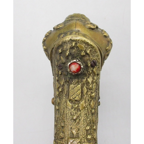 55 - Balkan 20 bore Miquelet holster pistol, 12