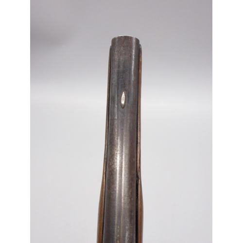 58 - Pair of French 20 bore flintlock pistols, 8.5