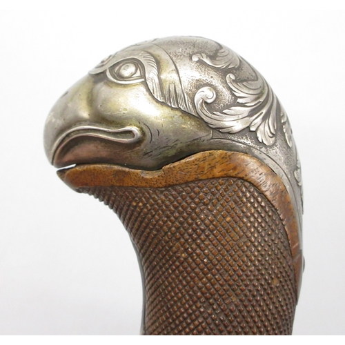 58 - Pair of French 20 bore flintlock pistols, 8.5