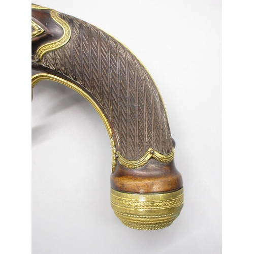 59 - Pair of Belgium presentation quality 22 bore flintlock pistols by `Lepage Jeil A Bruxcelle', 9