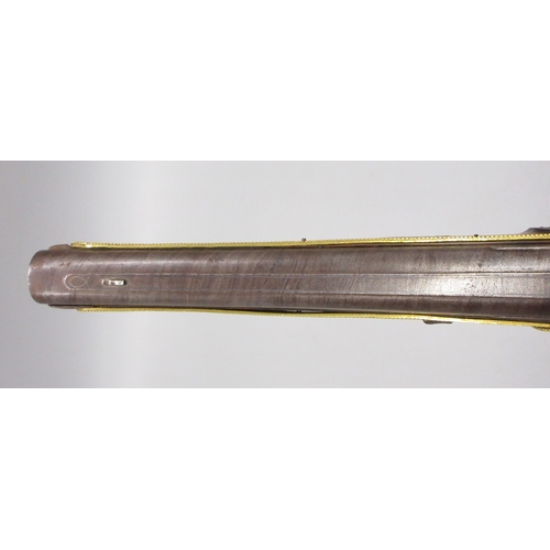 59 - Pair of Belgium presentation quality 22 bore flintlock pistols by `Lepage Jeil A Bruxcelle', 9