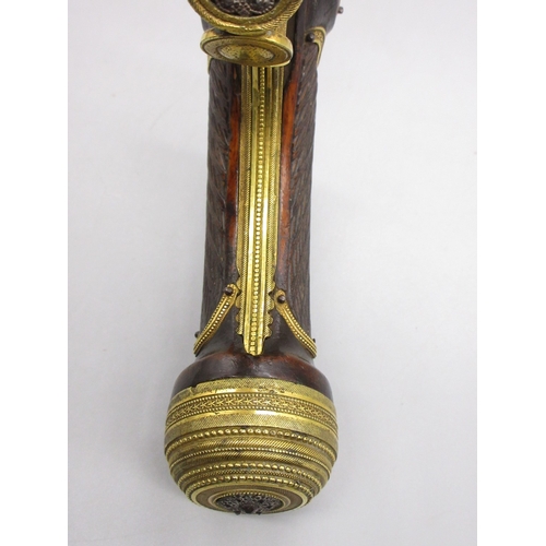 59 - Pair of Belgium presentation quality 22 bore flintlock pistols by `Lepage Jeil A Bruxcelle', 9