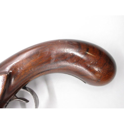 60 - Pair of Irish 18 bore flintlock duelling pistols by `Rainsford Dublin', 10