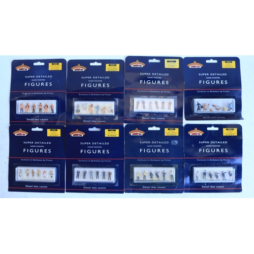 Collection of thirty seven unused OO gauge figure packs from Bachmann ...