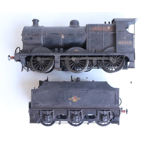 Competently likely kit made O gauge 0-6-0 BR black Fowler 4F Class all ...