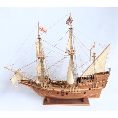 Well constructed plank on frame kit built wooden sailing ship model ...