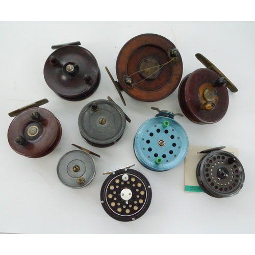 antique centre pin fishing reels Bob James FOX B.J 5 Limited Edition Centrepin  & Vintage Tackle Centre Pin Reels  Vintage