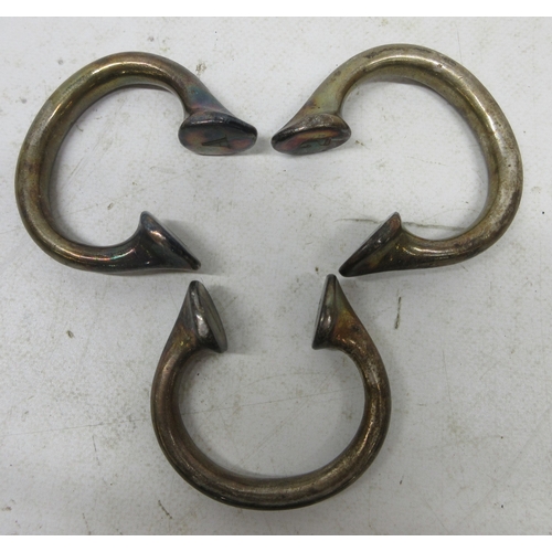 625 - Boxed collection of metal detector findings incl. two miners' tokens (Gresford Colliery), medieval f... 