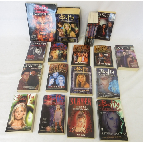 234 - Large assorted collection of Buffy/Angel Memorabilia, to include jigsaw puzzles (not checked for com... 