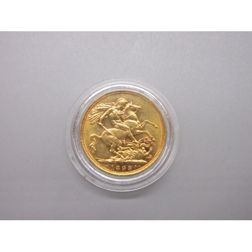 5 - The London Mint Office - The Queen Victoria 1893 Gold Sovereign, encapsulated in case with COA

Brad... 