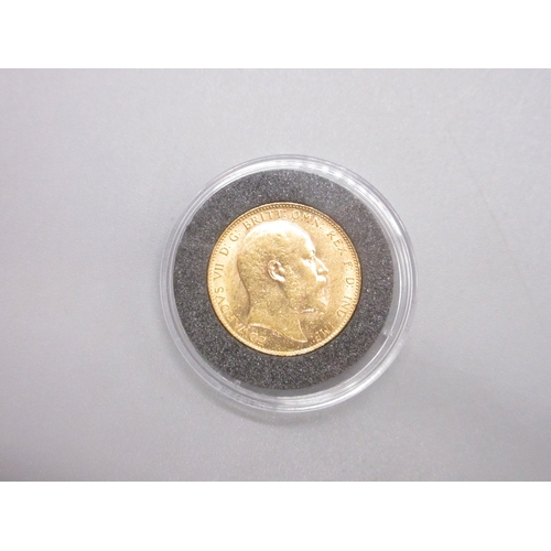 6 - Edward VII (1901-1910) 1910 Sovereign, encapsulated

Bradley's shipping £20.00 plus vat (UK Only)