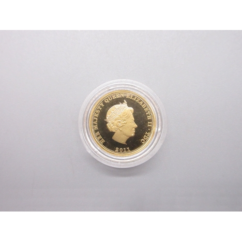 26 - The London Mint Office - Prince William & Catherine Middleton Double Portrait Gold Half Sovereign, e... 