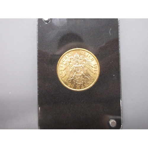 39 - The King and the Kaiser Gold Coins of 1914 2 coin set comprising 1914 King George V Gold Sovereign &... 