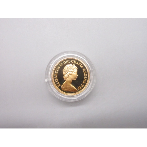 13 - The Royal Mint - The 1982 Proof Sovereign encapsulated in case with COA

Bradley's shipping £28.00 p... 