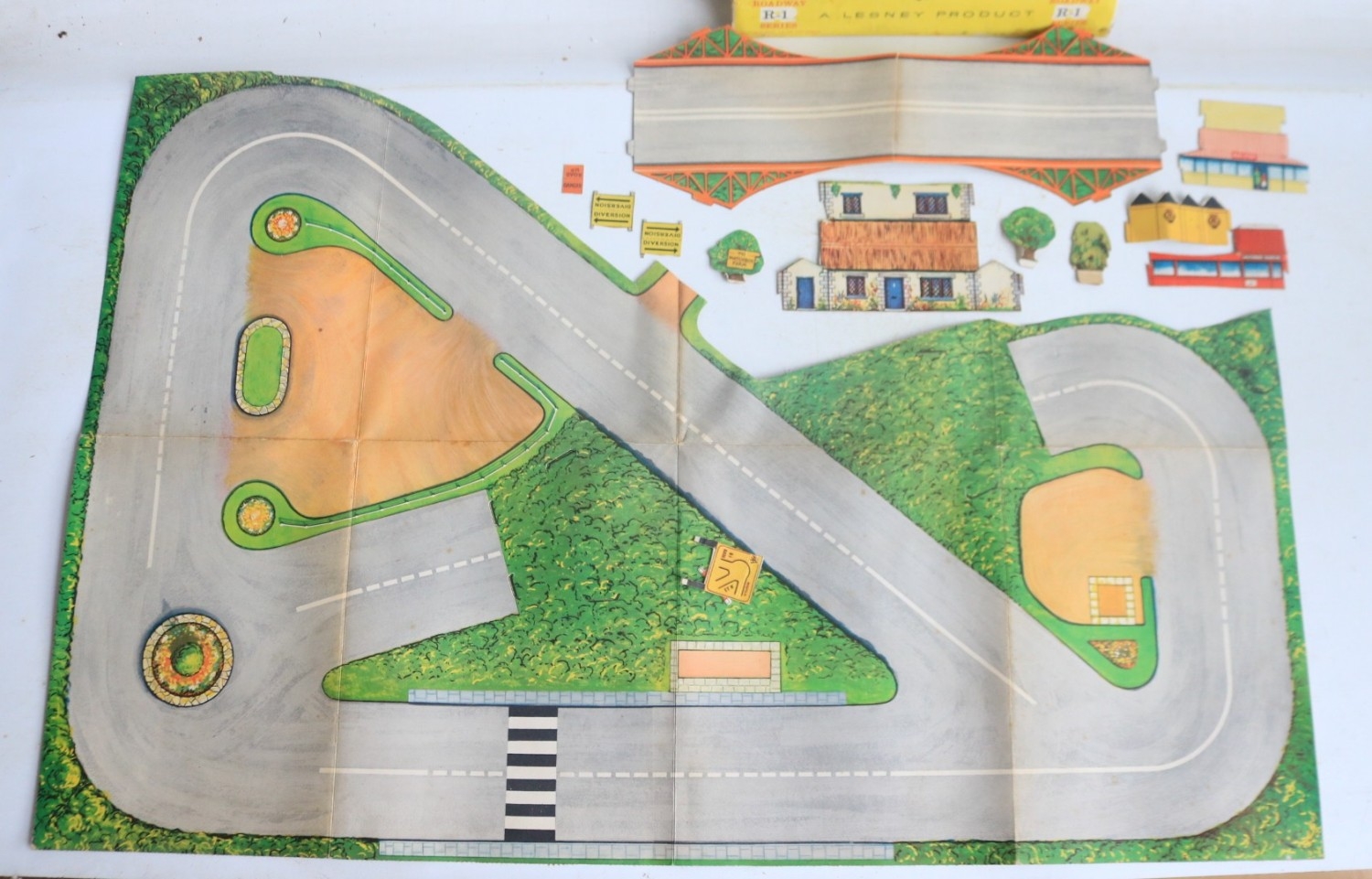 Collection of three Matchbox Roadway Series card layout sets to include ...