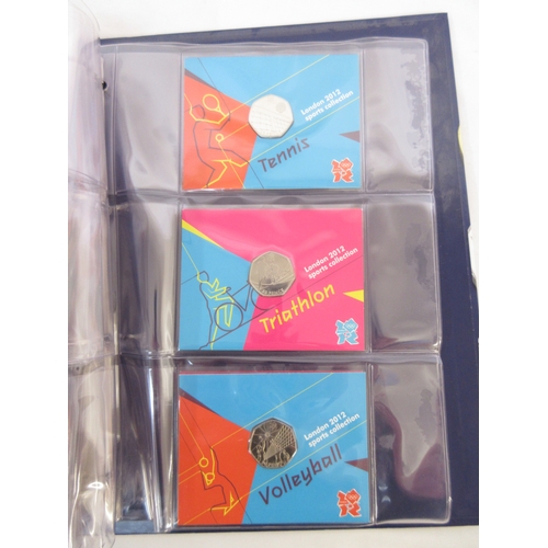 Change Checker Album cont. The Complete Olympics 50p Collection, 29 ...