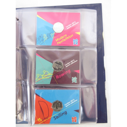 Change Checker Album cont. The Complete Olympics 50p Collection, 29 ...