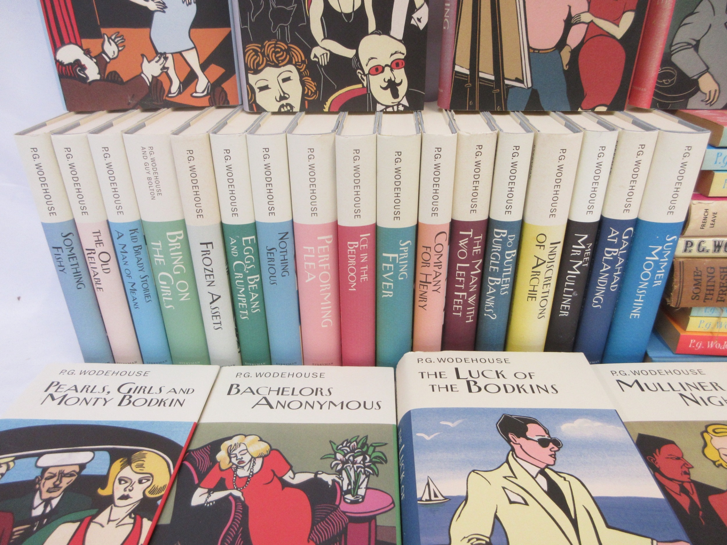P.G. Wodehouse - collection of 45 volumes from Everyman's Library, and ...
