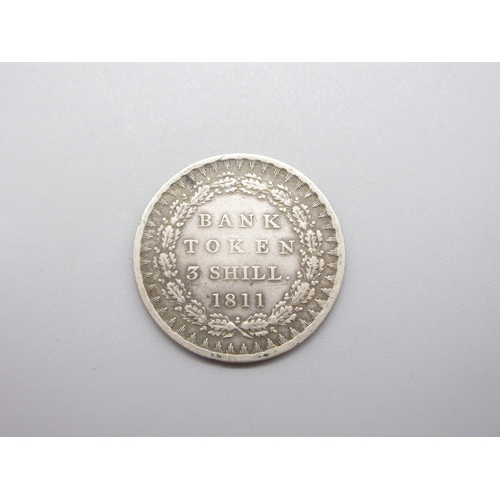 61 - George III (1760-1820) 1811 3 Shilling Bank Token

Bradley's shipping £20.00 plus vat (UK Only)