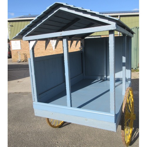 1436 - THE PROCEEDS OF THIS LOT WILL BE DONATED TO YORKSHIRE AIR AMBULANCE - Farm produce hand cart, with p... 
